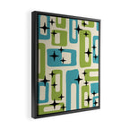 Mid Century Modern Framed Canvas Print Gallery Image 2