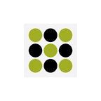 Mid Century Modern Scandinavian Decor Black and Chartreuse Art Print Gallery Image 1