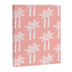 Palm Tree Pattern Peach Canvas Print Gallery Image 8