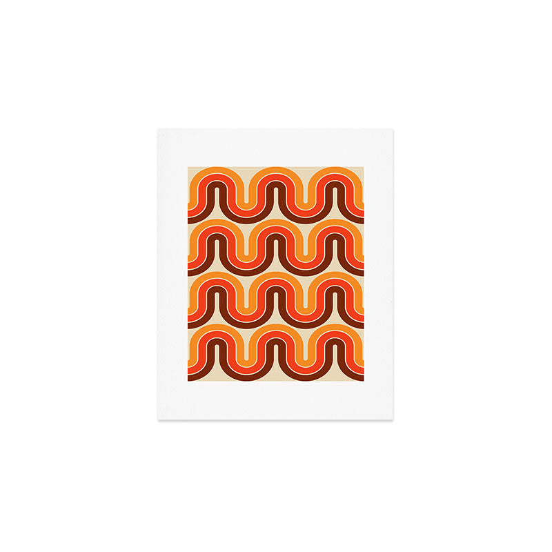 70s Retro Vintage Style 821 Autumn Art Print Gallery Image 1