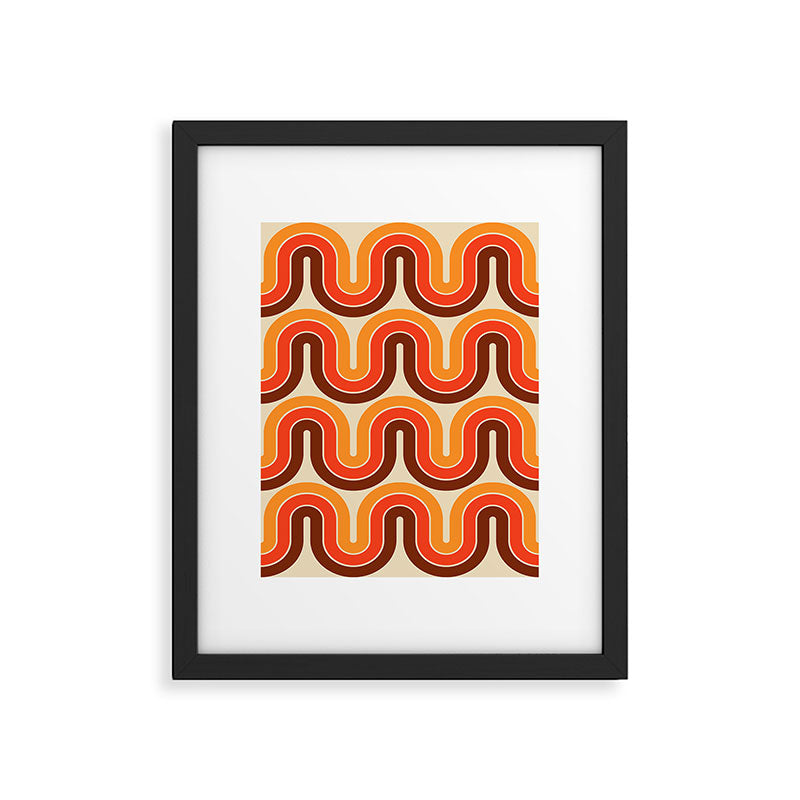 70s Retro Vintage Style 821 Autumn Framed Art Print Gallery Image 6