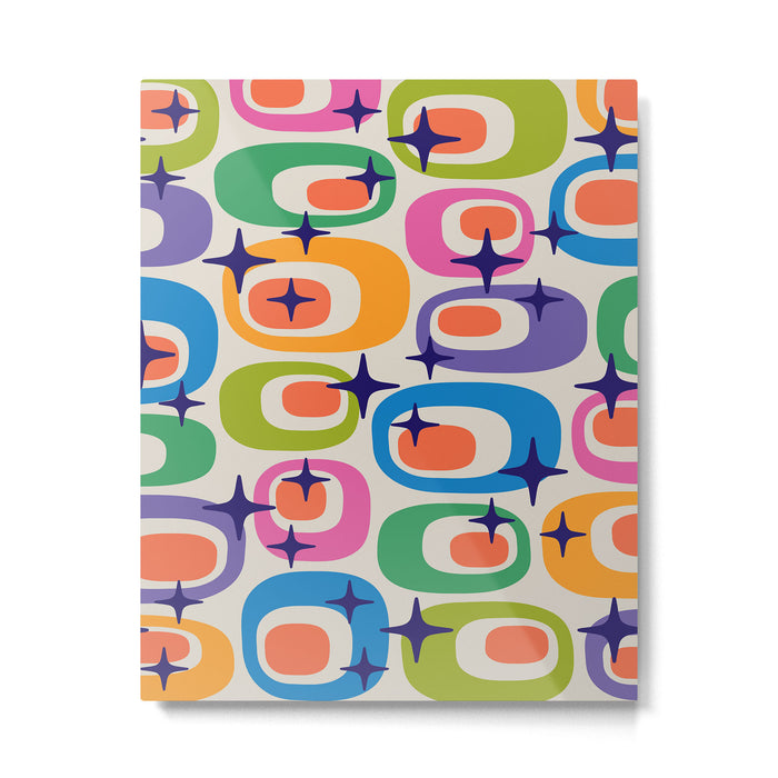 Mid Century Kitch 535 Metal Print Gallery Image 1