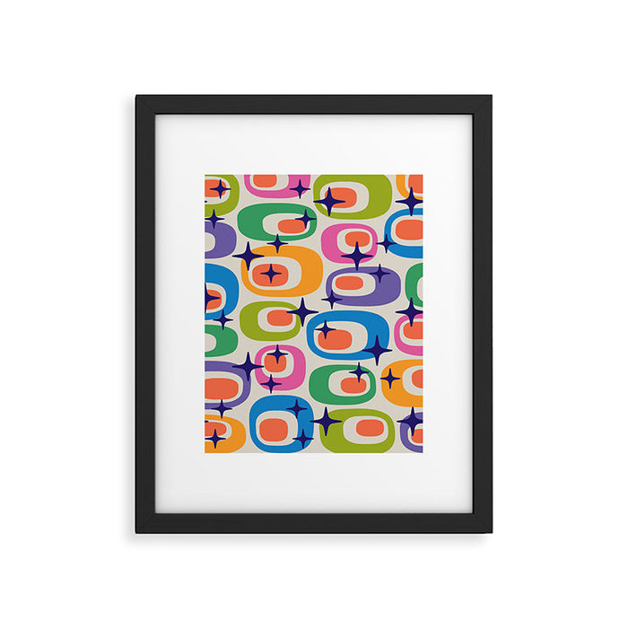 Mid Century Kitch 535 Framed Art Print Gallery Image 1