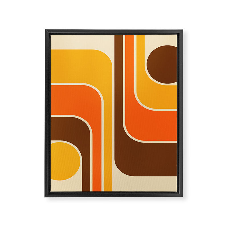 Mid Century Modern Decoration 721 Minimal  Framed Canvas Print Gallery Image 8