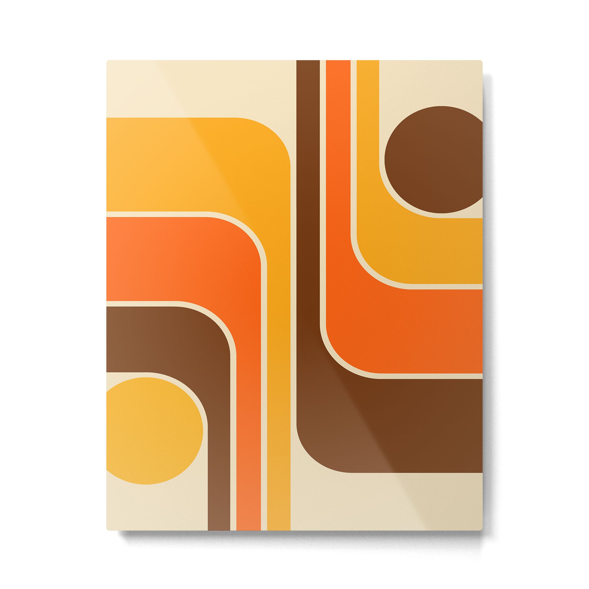 Mid Century Modern Decoration 721 Minimal  Metal Print Gallery Image 6