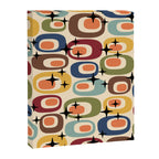 Retro Mid Century Modern Atomic Pattern Canvas Print Gallery Image 8