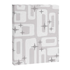 Retro Mid Century Modern Abstract Pattern 301 Canvas Print Gallery Image 8