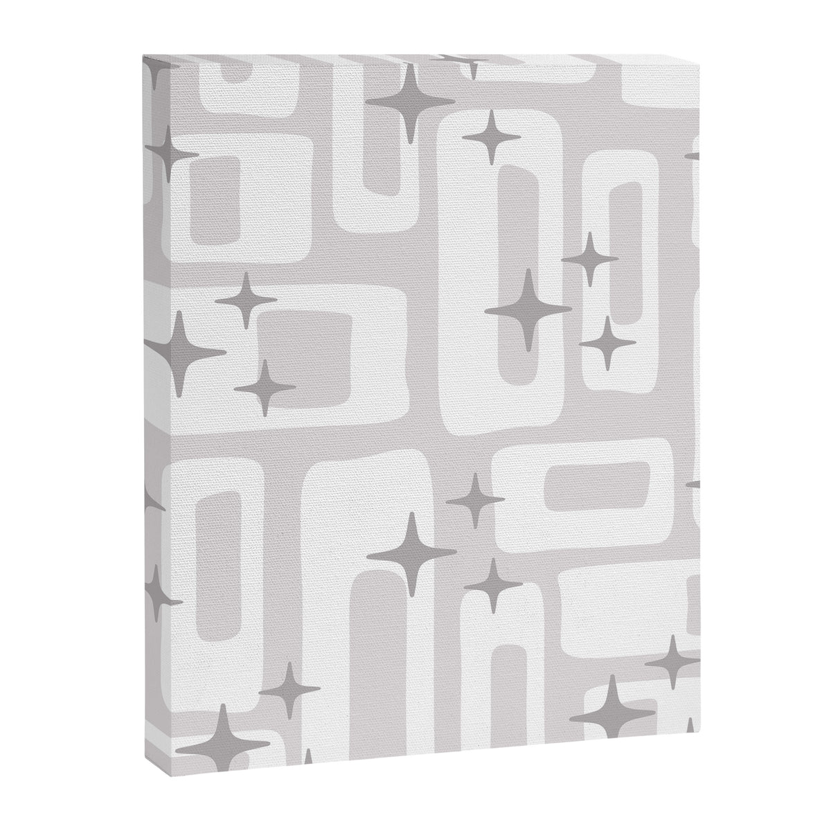 Retro Mid Century Modern Abstract Pattern 301 Canvas Print Gallery Image 8
