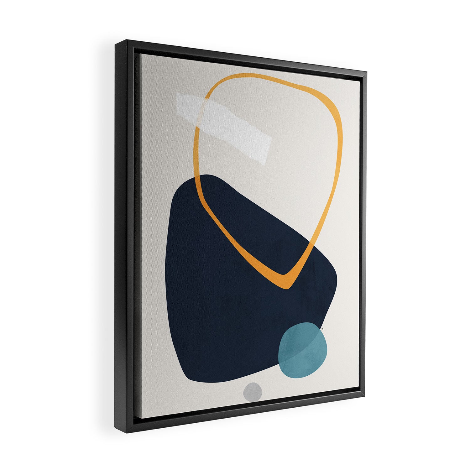 Rai Framed Canvas Print Gallery Image 2