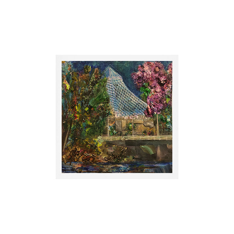Lilac City 3: Pavilion Art Print Gallery Image 1