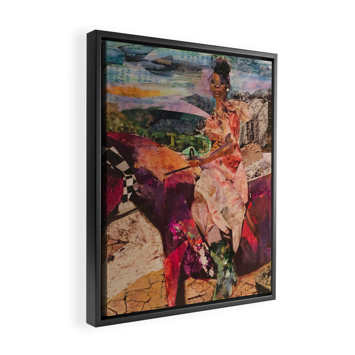 On to the Next Adventure Framed Canvas Print Gallery Image 2