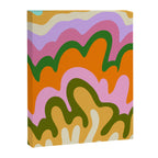 70s Hippie Retro Abstract Colorful Explosion Canvas Print Gallery Image 8