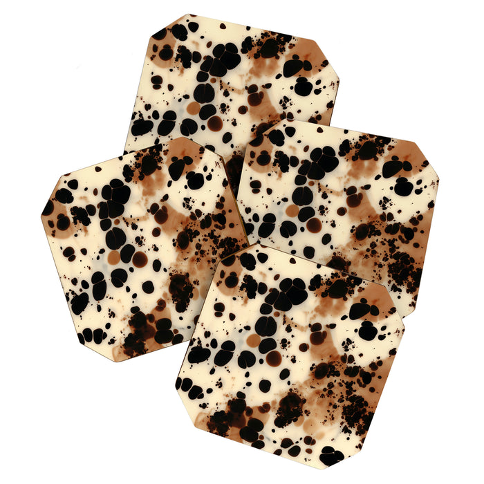 Amber Drift Tortoiseshell Coaster Gallery Image 1