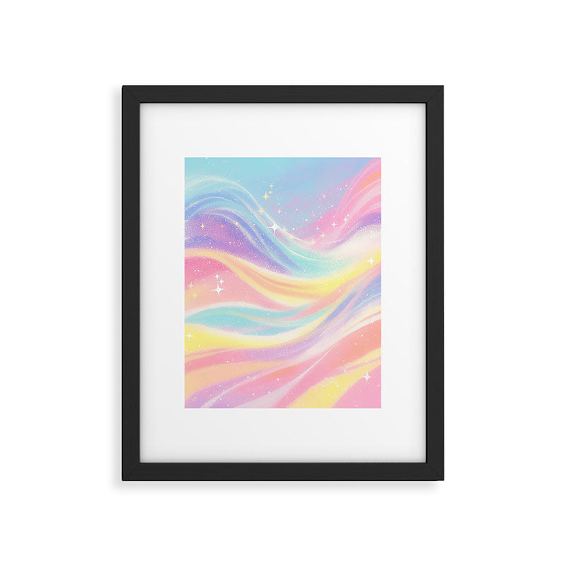 Aurora Daydream Sky Framed Art Print Gallery Image 5