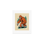 Bigfoot Forest Walker Cryptic Art Print Gallery Image 1