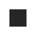 Black Grid White Lines| Black Aesthetic Art Print Gallery Image 1