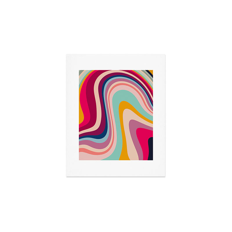 Bohemian nomad fluid Art Print Gallery Image 1