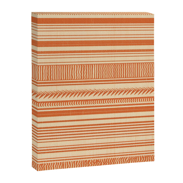 Boho Earthy Mud Cloth Abstract Pattern Canvas Print Gallery Image 1