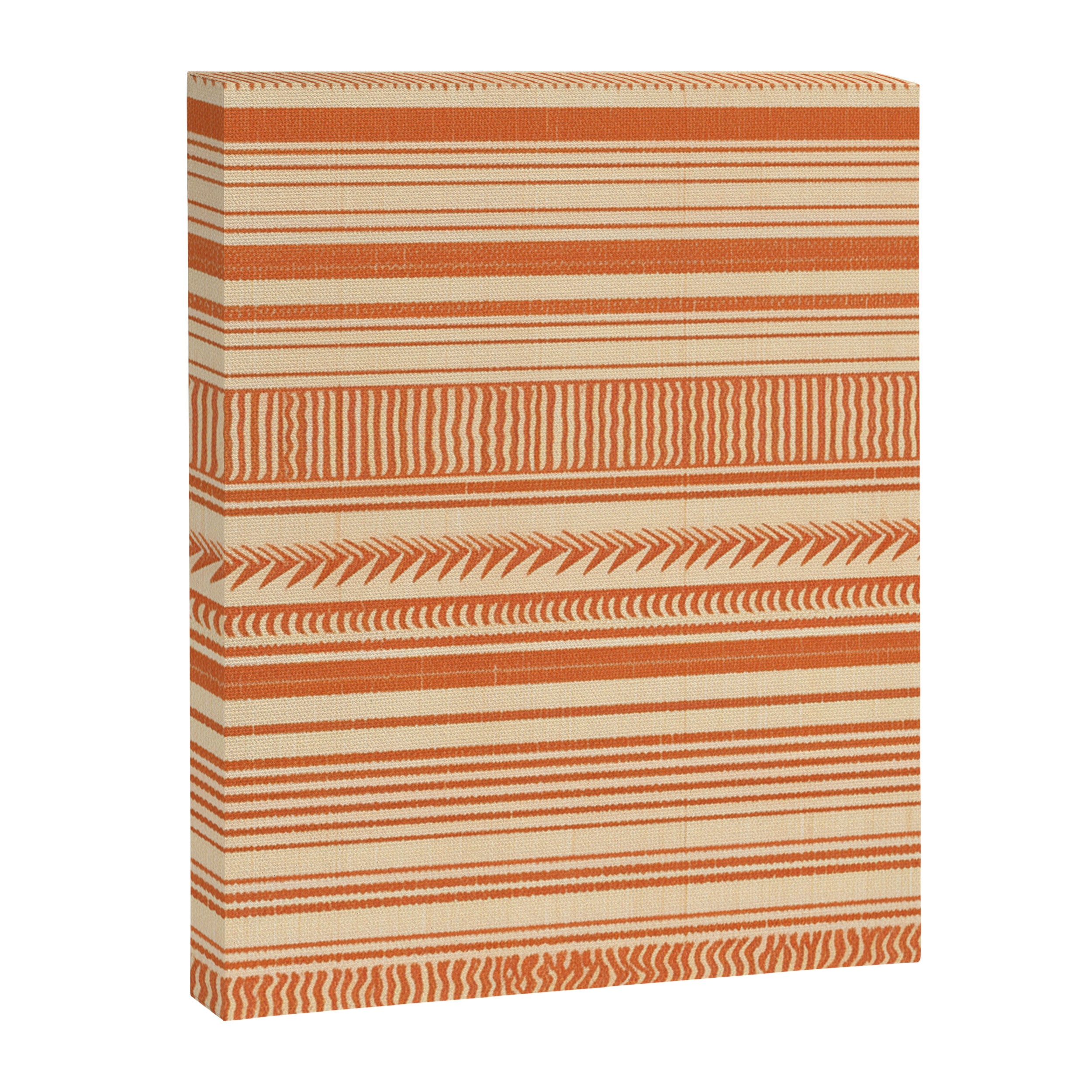 Boho Earthy Mud Cloth Abstract Pattern Canvas Print Gallery Image 8