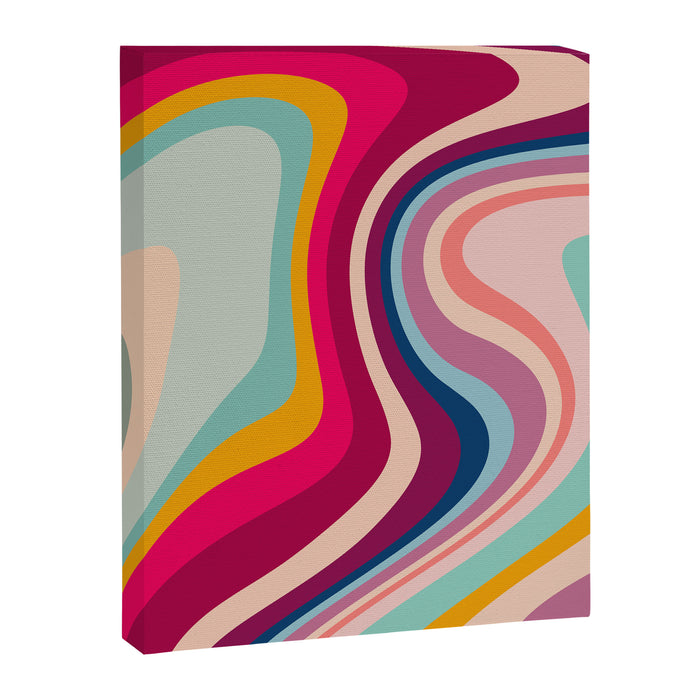 Boho Fluid Abstract Canvas Print Gallery Image 1