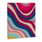 Boho Fluid Abstract Wavy Canvas Print Gallery Image 6
