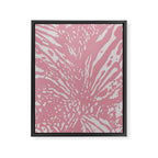 Bold Pink Zebra Pattern with Abstract Animal Stripes Safari  Framed Canvas Print Gallery Image 6