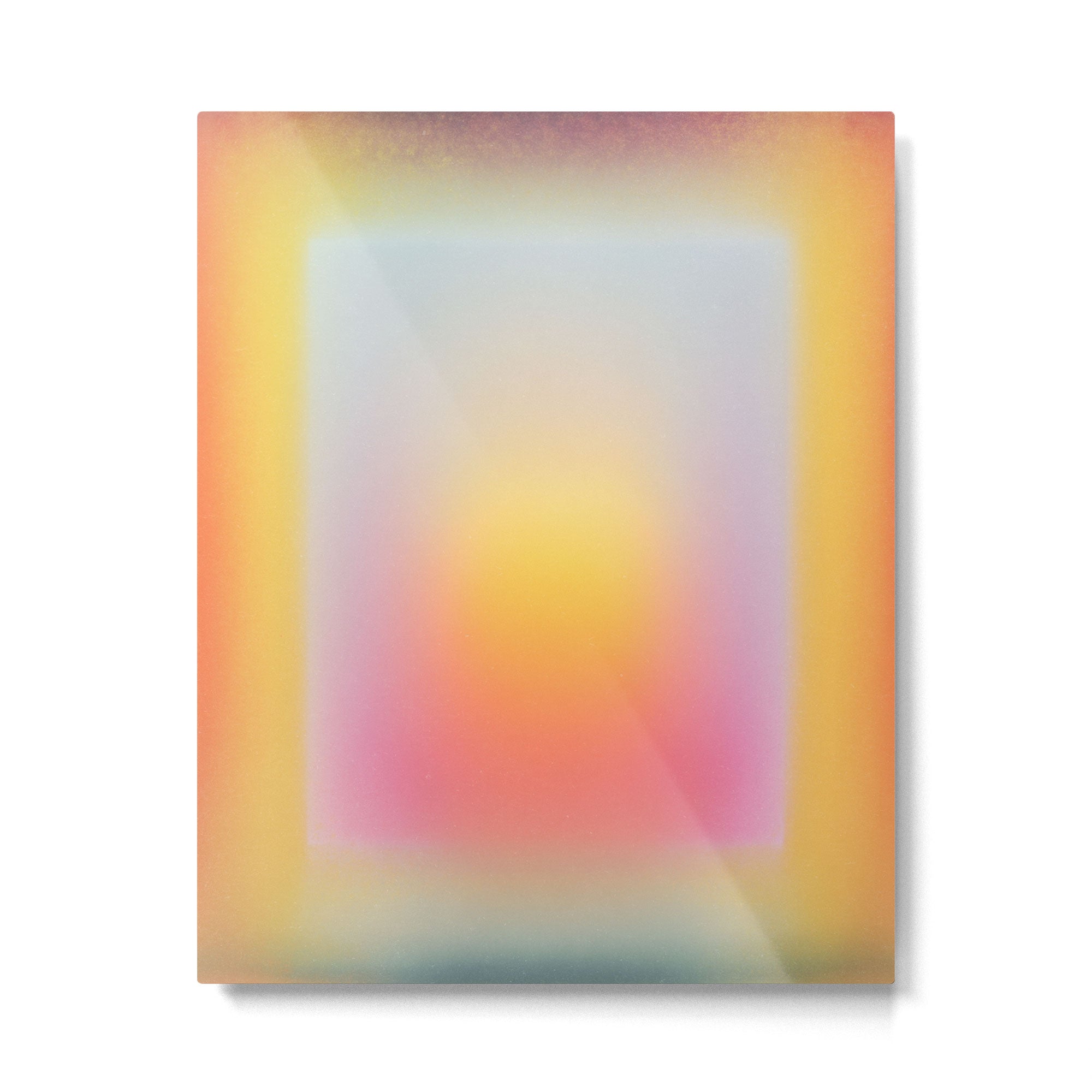 Colorfield Aura Gradient Abstract Art Minimalist Modern Metal Print Gallery Image 4