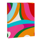 Colorful Mid Century Abstract 2 Canvas Print Gallery Image 8