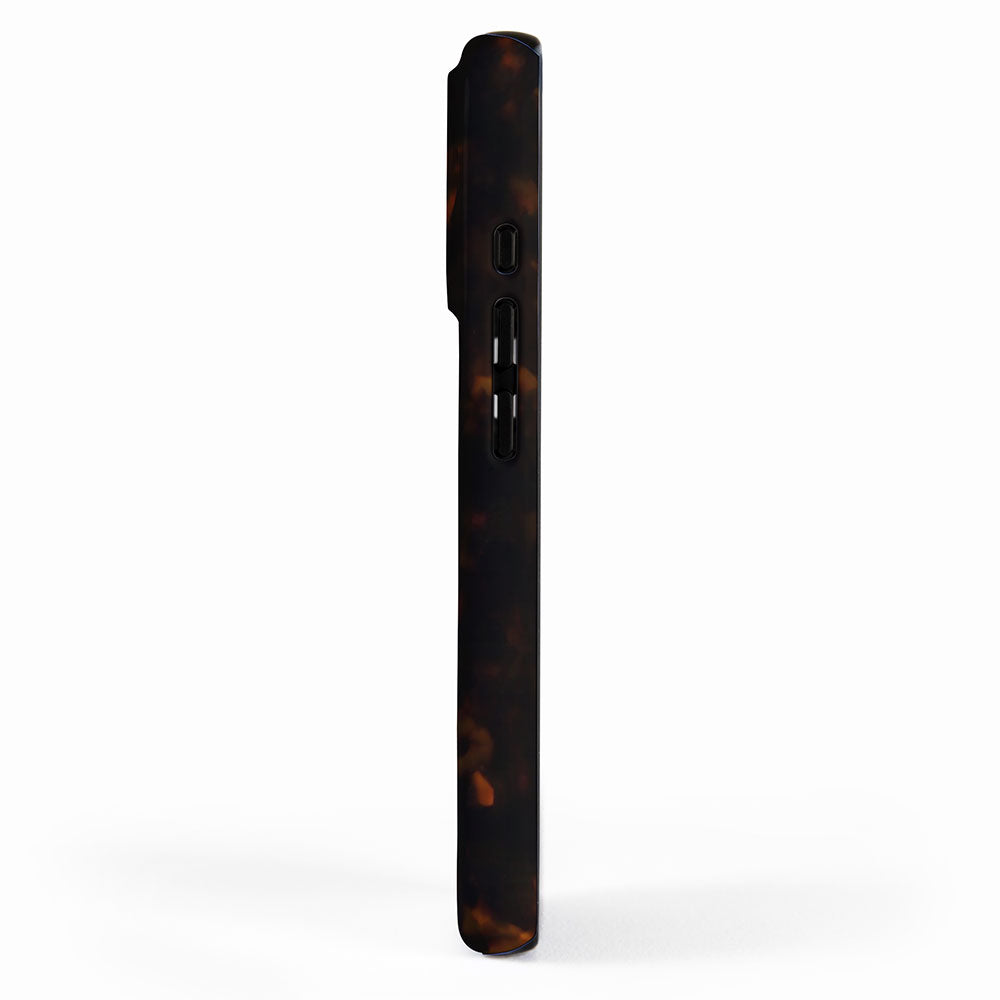 Dark Tortoise Shell Pattern iPhone Case Gallery Image 2