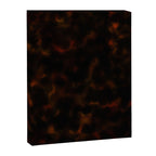 Dark Tortoiseshell Turtle Pattern Canvas Print Gallery Image 8