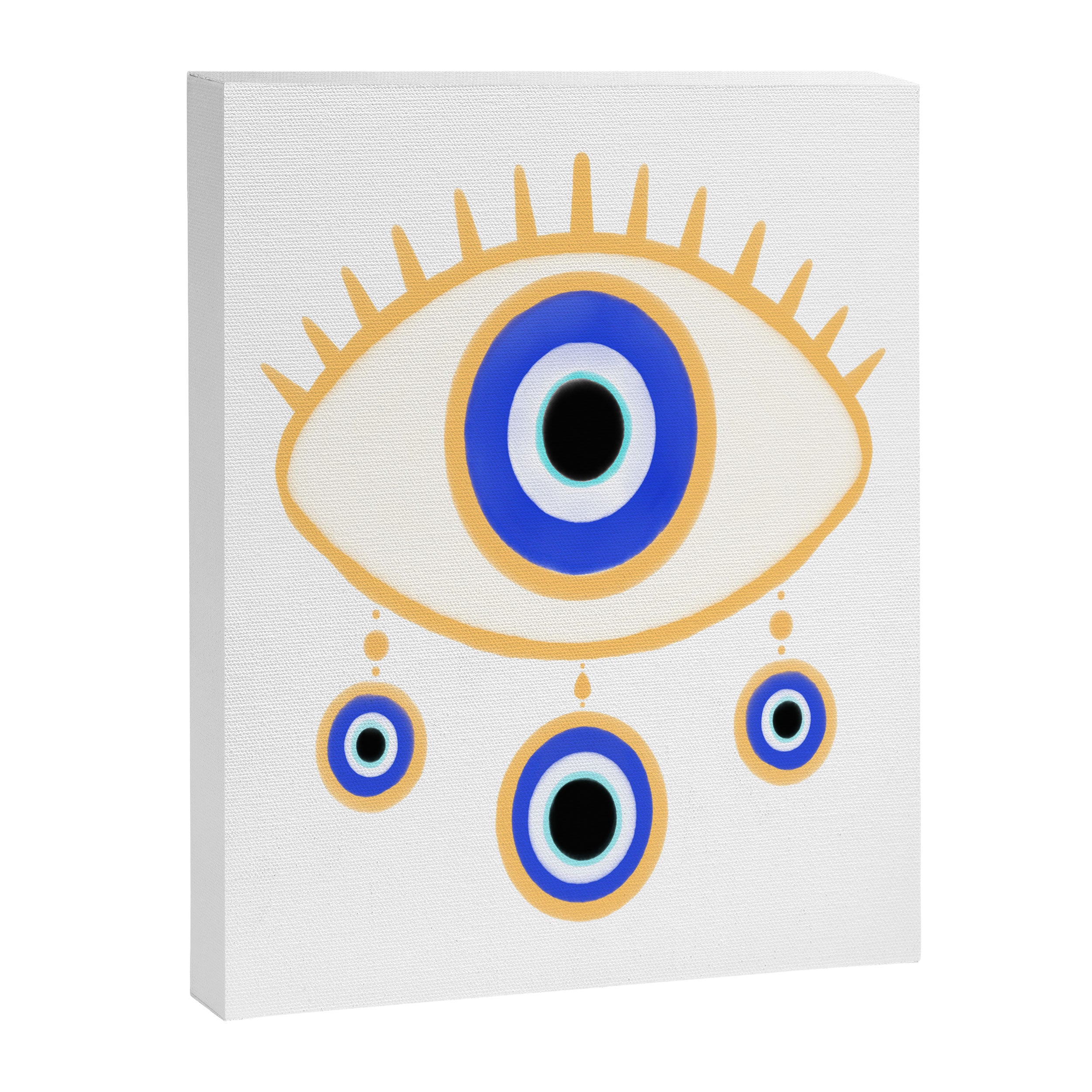 Evil Eye Amulet Charm Canvas Print Gallery Image 8