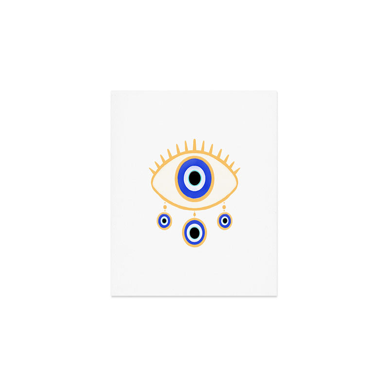 Evil Eye Amulet Charm Art Print Gallery Image 1