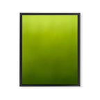 Fresh Green Ombre Abstract Watercolor Framed Canvas Print Gallery Image 8