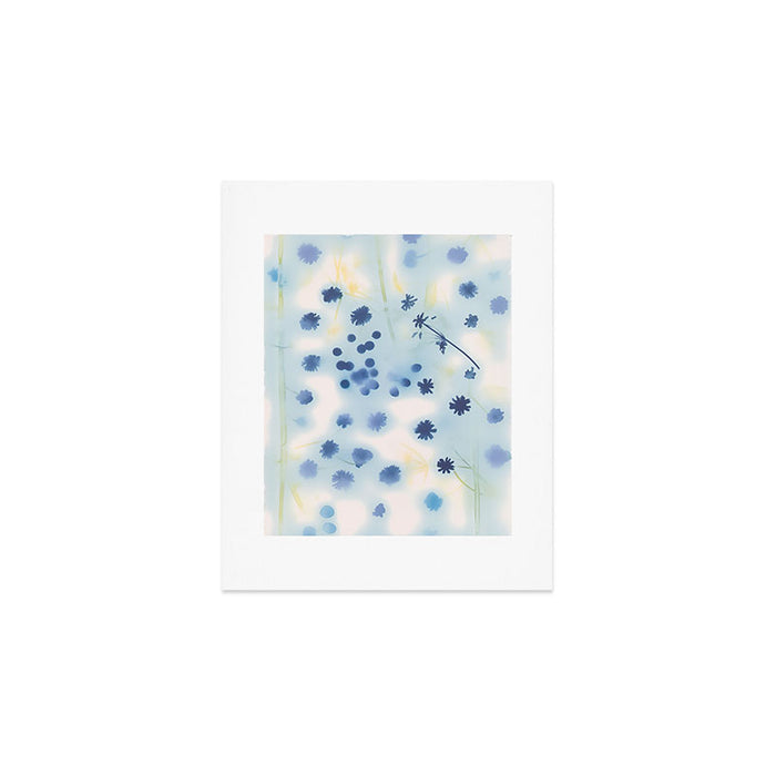 Indigo Lily Drift Art Print Gallery Image 1
