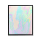 Iridescent Paint Framed Canvas Print Gallery Image 8