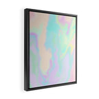 Iridescent Paint Framed Canvas Print Gallery Image 2