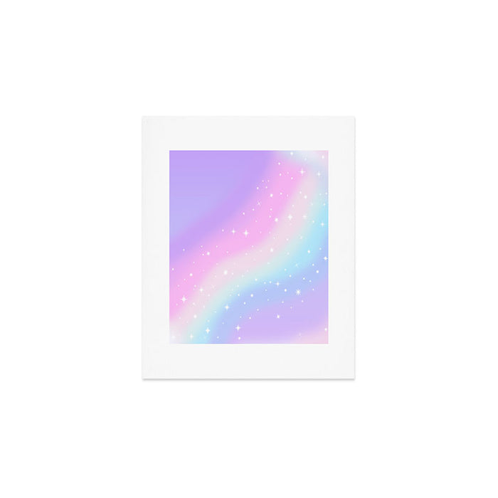 Kawaii Rainbow Magic Art Print Gallery Image 1
