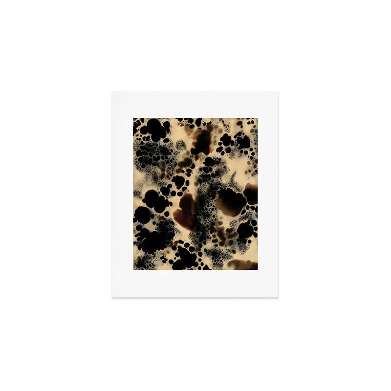 Leopard Animal Print Abstract Elegant Art Print Gallery Image 1