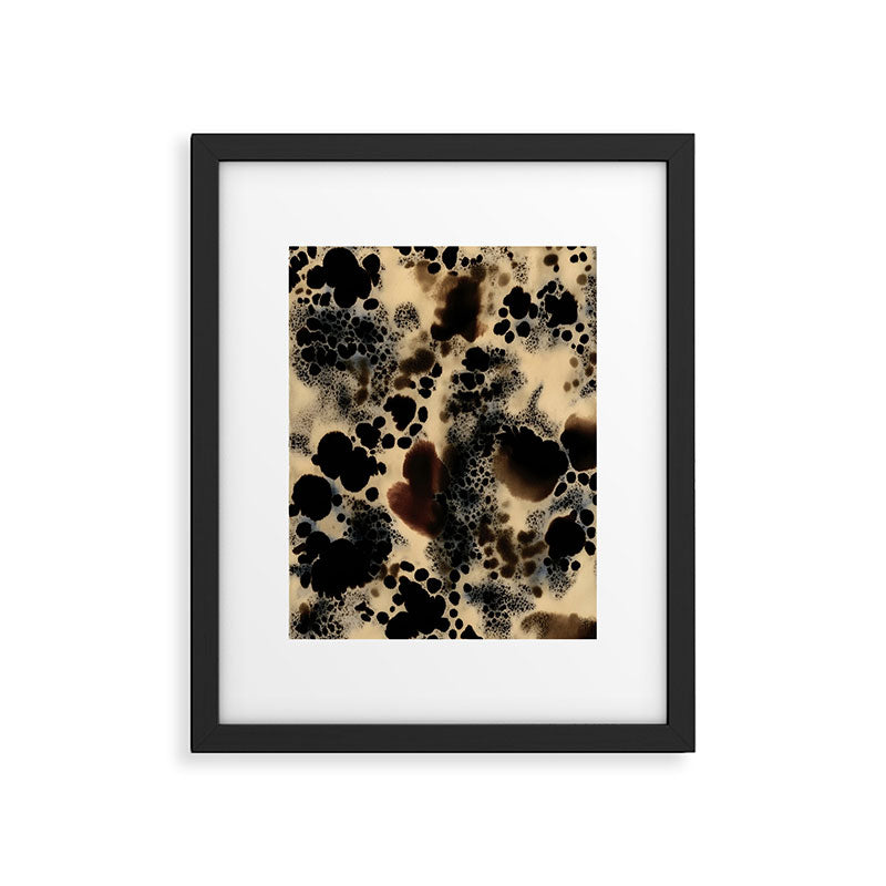 Leopard Animal Print Abstract Elegant Framed Art Print Gallery Image 5