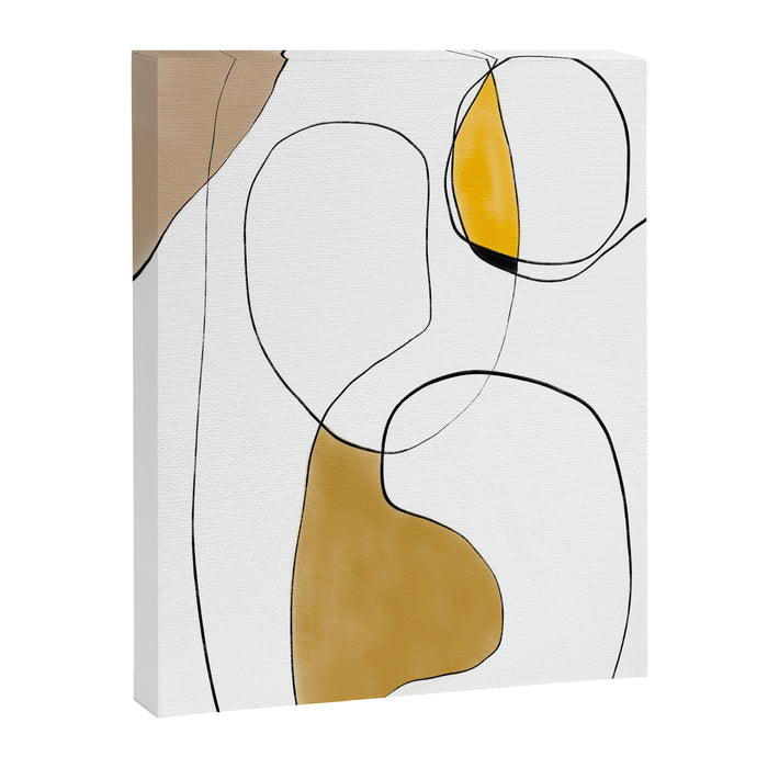 Lines Organic Shapes Canvas Print Gallery Image 1