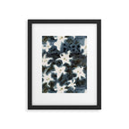 Midnight Lilies Framed Art Print Gallery Image 5