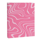 Pink Abstract Swirl Pattern Canvas Print Gallery Image 8