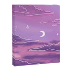 Purple Sunset View Canvas Print Gallery Image 8