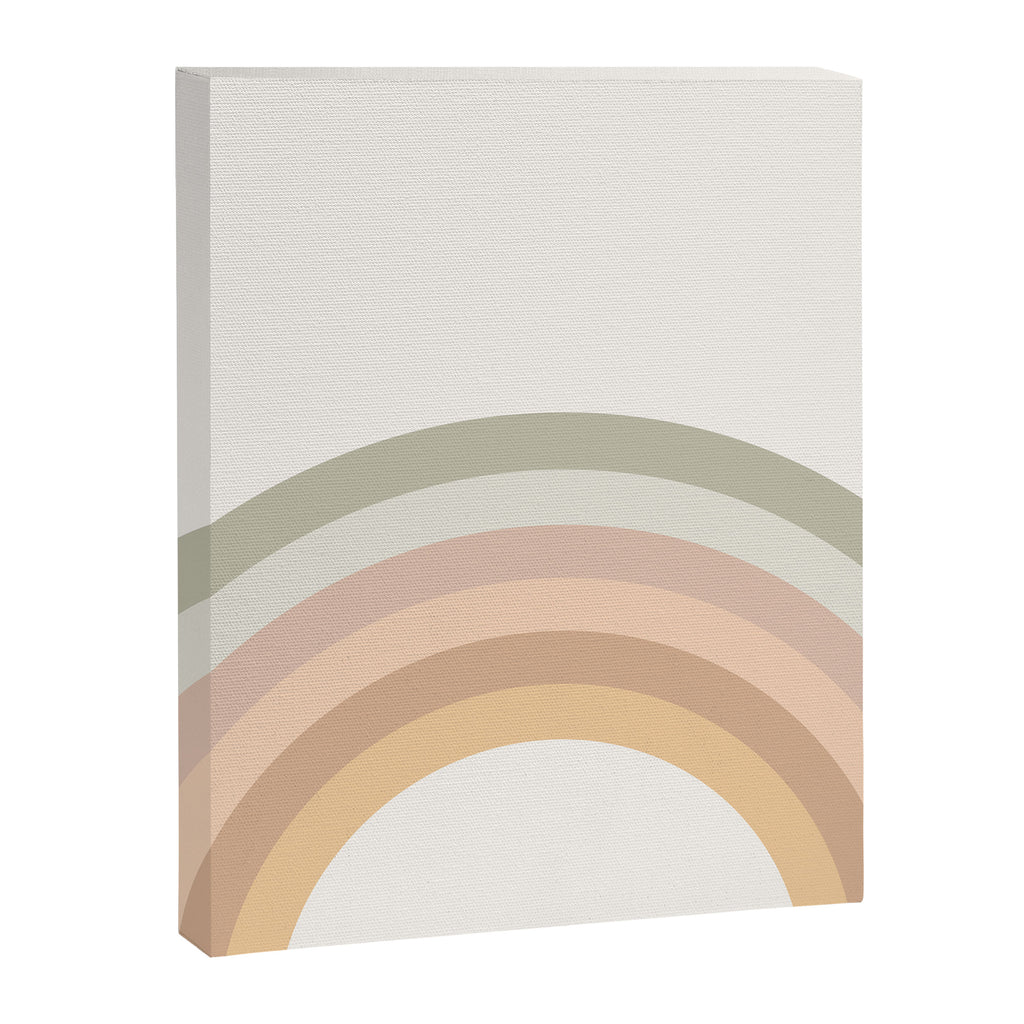 Rainbow Neutral Colors Canvas Print Gallery Image 6