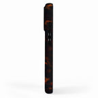 Red Tortoiseshell pattern iPhone Case Gallery Image 2