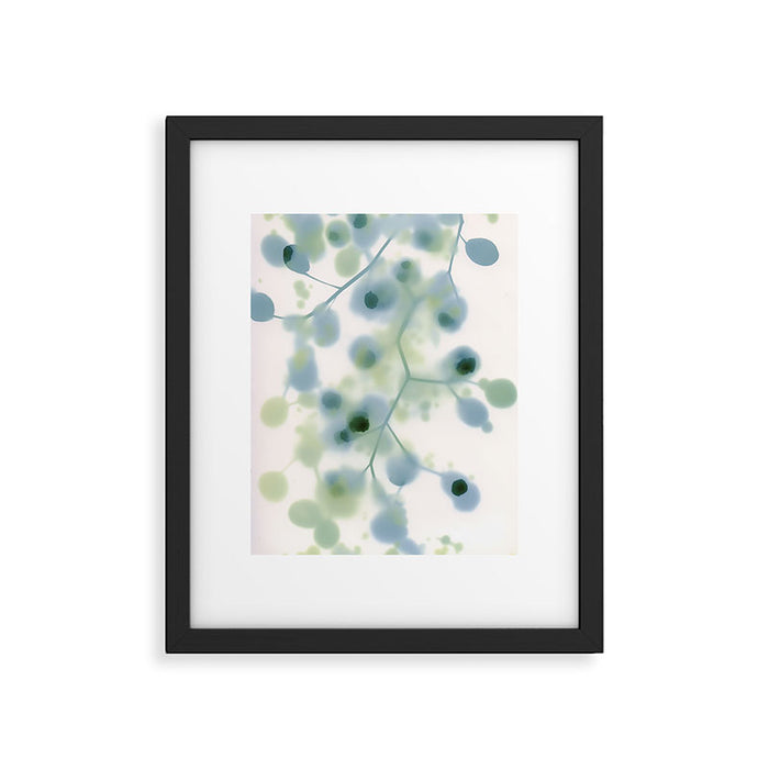 Sage Green Soft Botanical Framed Art Print Gallery Image 1
