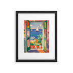 Sea View from the Window  Framed Art Print Gallery Image 4