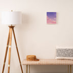 Sky Purple Aesthetic Lofi Canvas Print Gallery Image 2