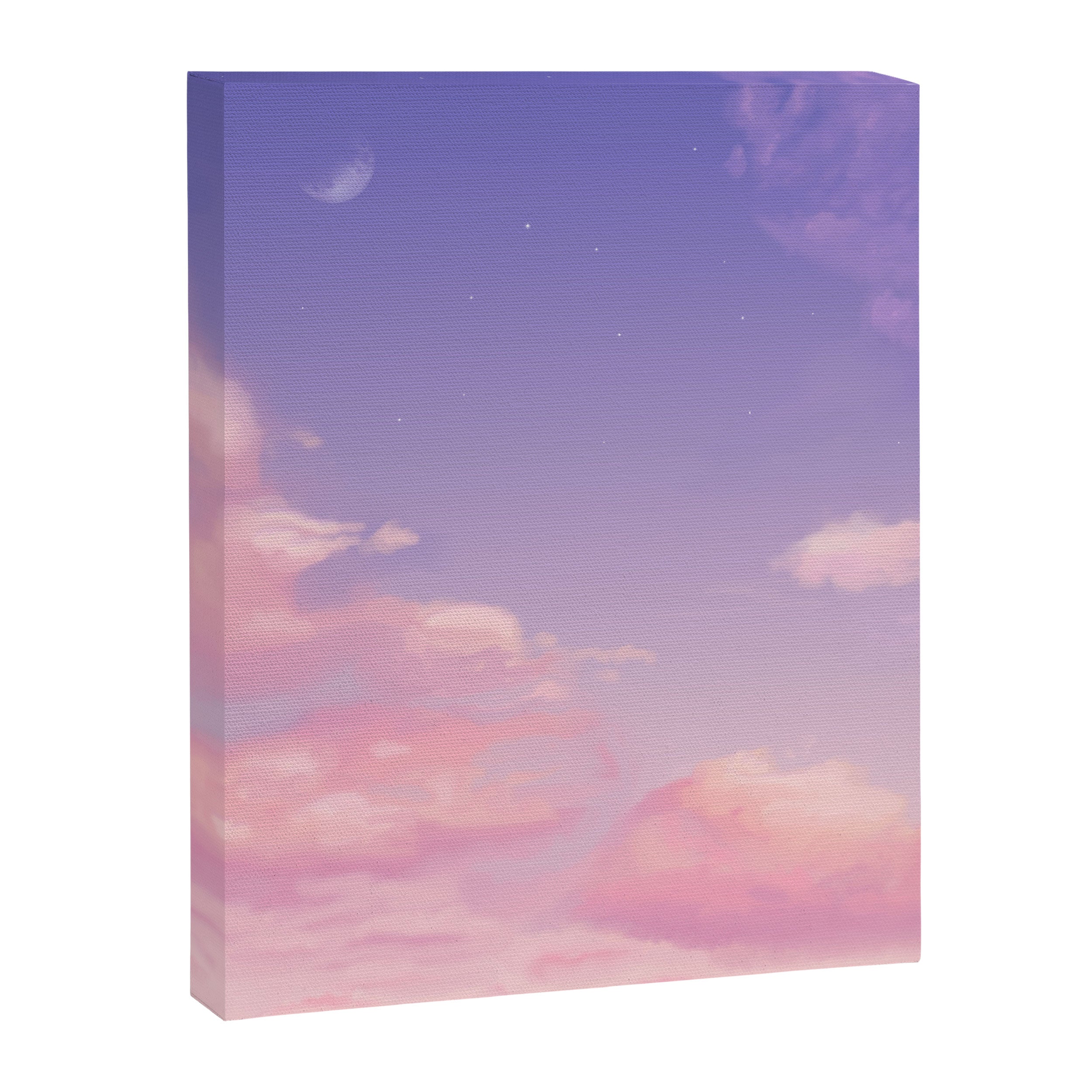 Sky Purple Aesthetic Lofi Canvas Print Gallery Image 8