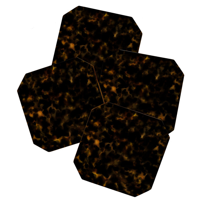 Tortoise shell pattern Coaster Gallery Image 1